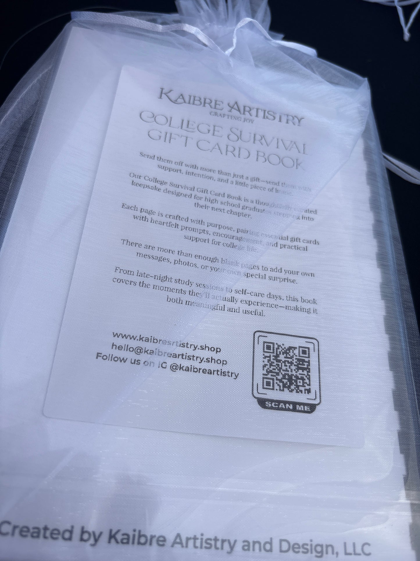 Gift Card Book