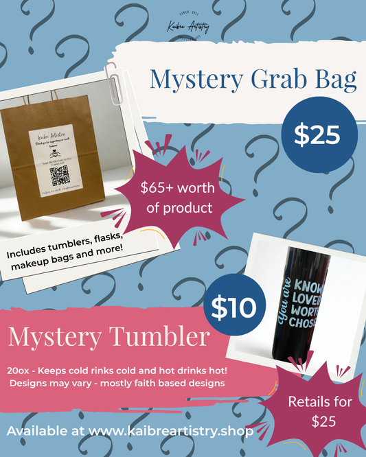 Spring Sale - Mystery Tumbler 20 oz